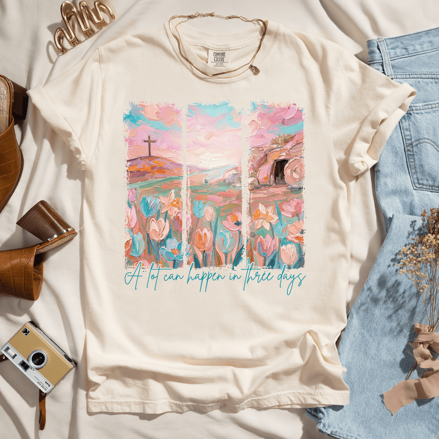 A Lot Can Happen In Three Days - Faith Tee