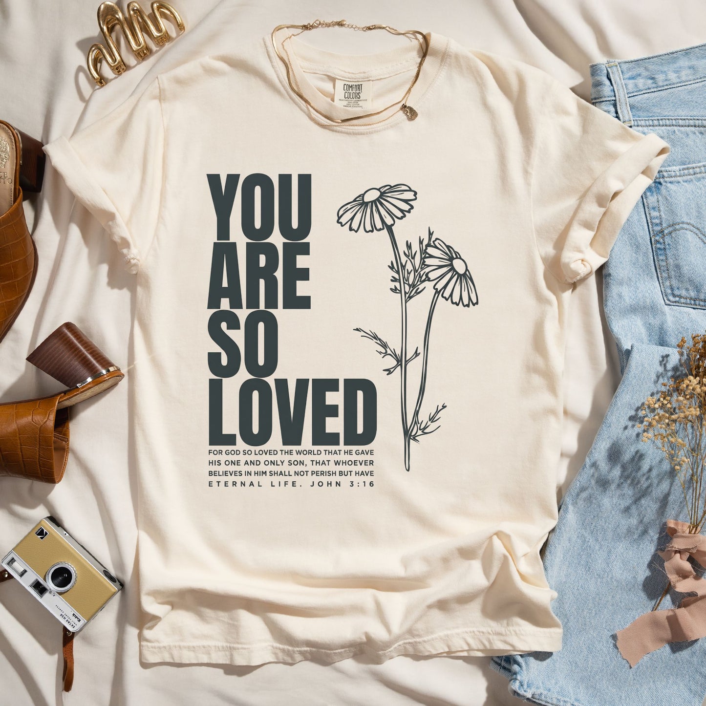 You Are So Loved - John 3:16 Faith Tee