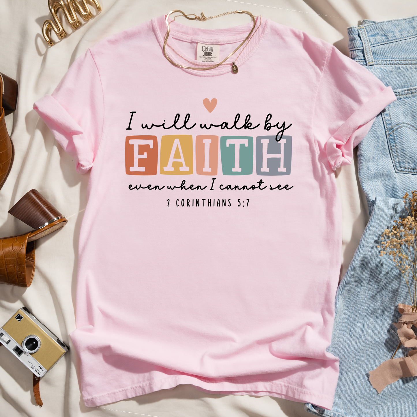 I Will Walk By Faith Even When I Cannot See