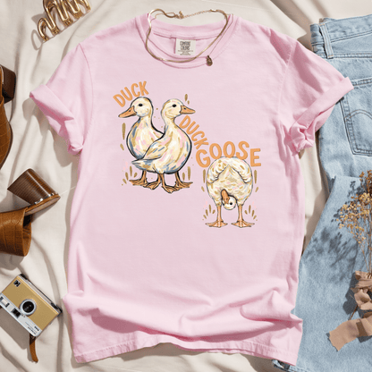 Duck Duck Goose Funny Tee