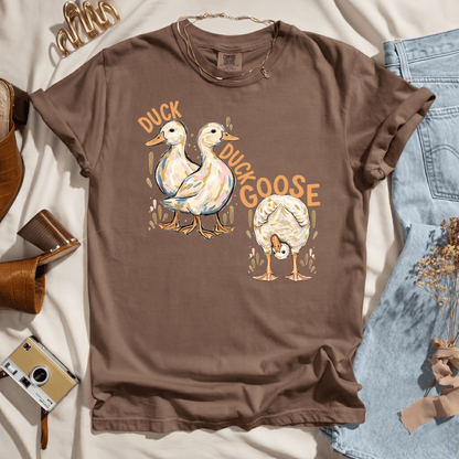 Duck Duck Goose Funny Tee