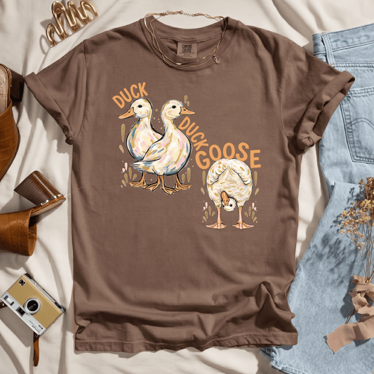 Duck Duck Goose Funny Tee
