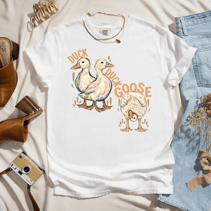 Duck Duck Goose Funny Tee