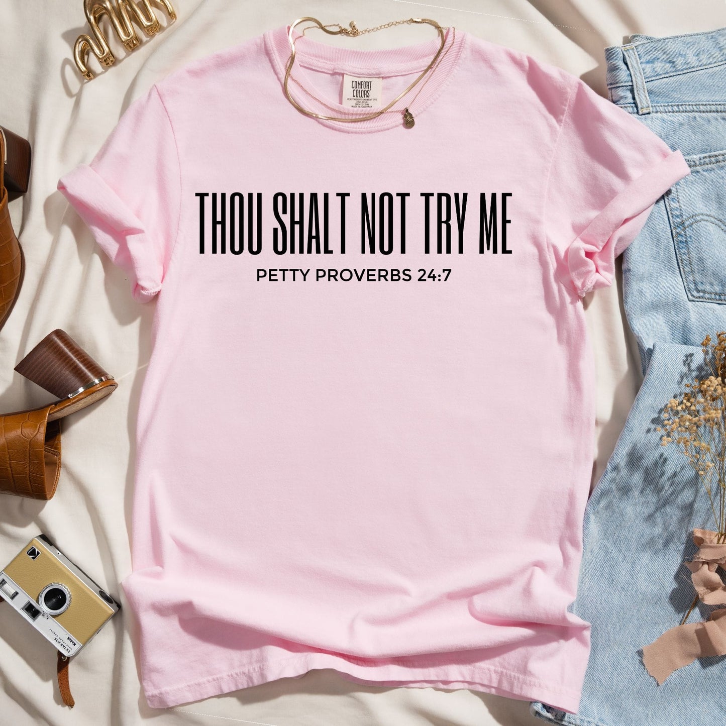 Thou Shalt Not Try Me - Petty Proverbs 24:7