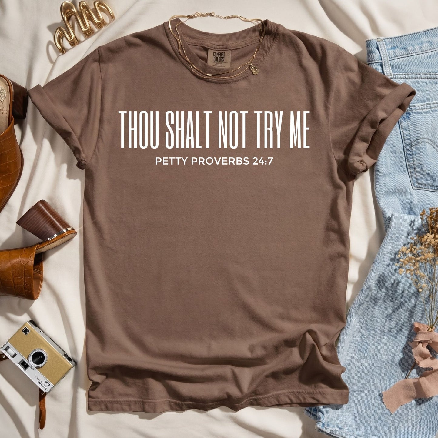Thou Shalt Not Try Me - Petty Proverbs 24:7