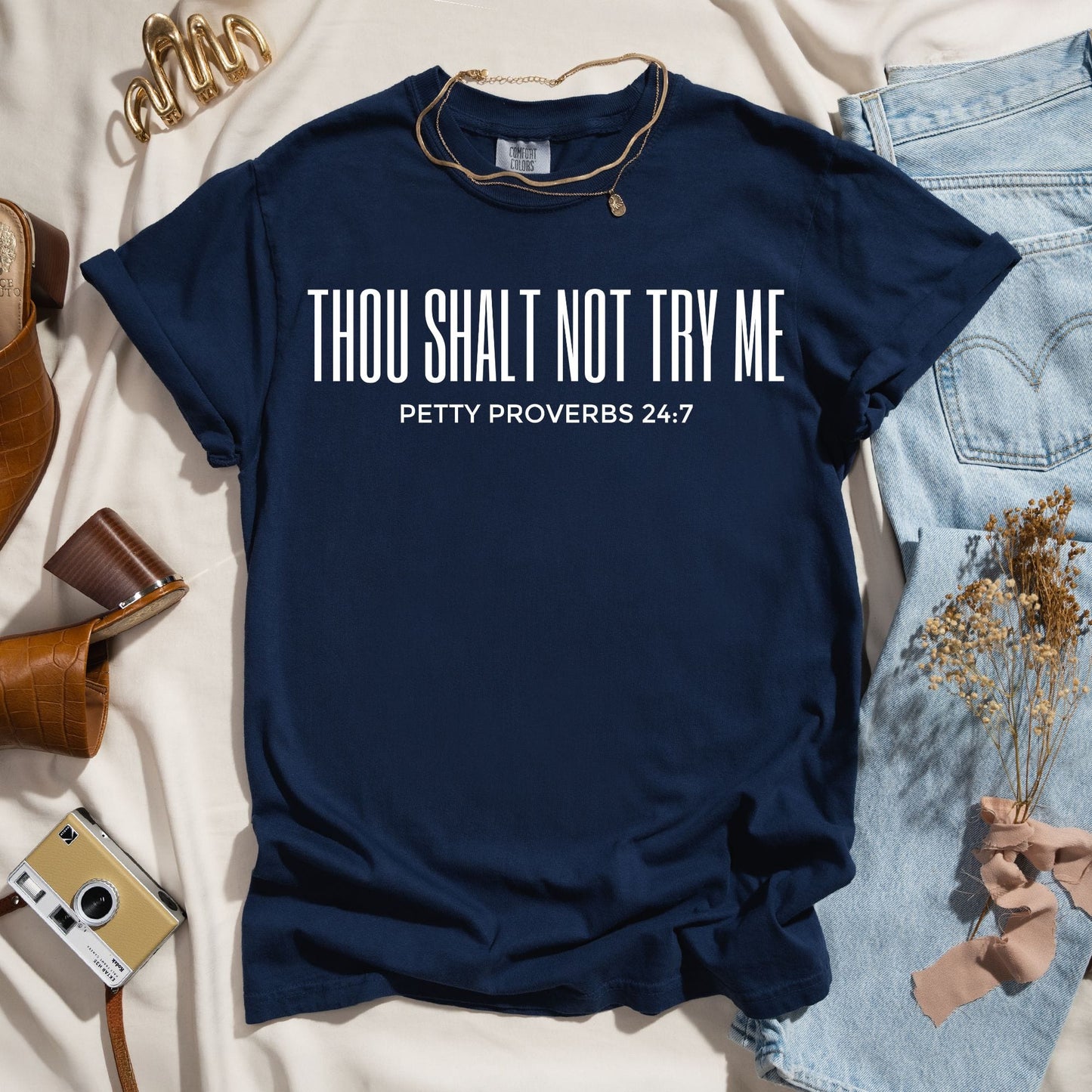 Thou Shalt Not Try Me - Petty Proverbs 24:7