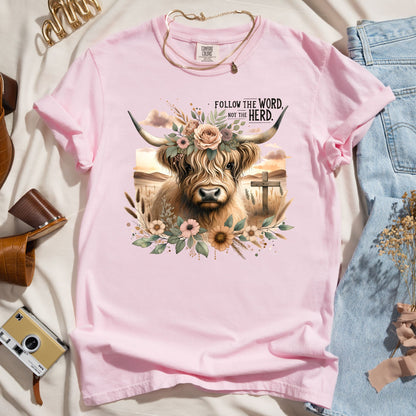 Follow The Word Not The Herd - Faith Tee