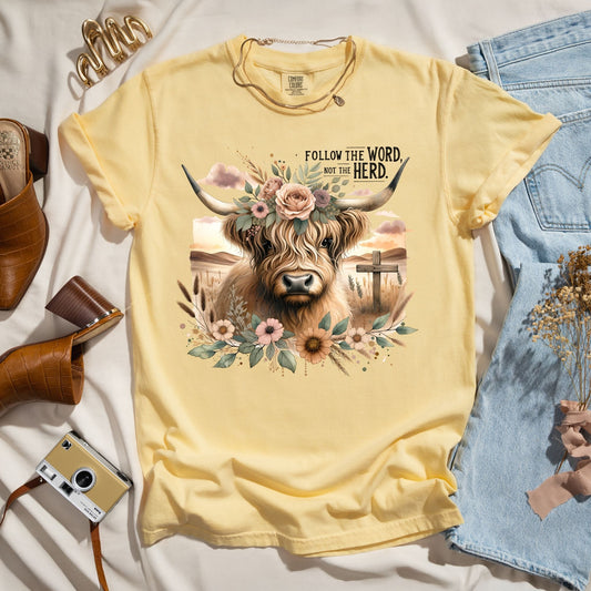 Follow The Word Not The Herd - Faith Tee