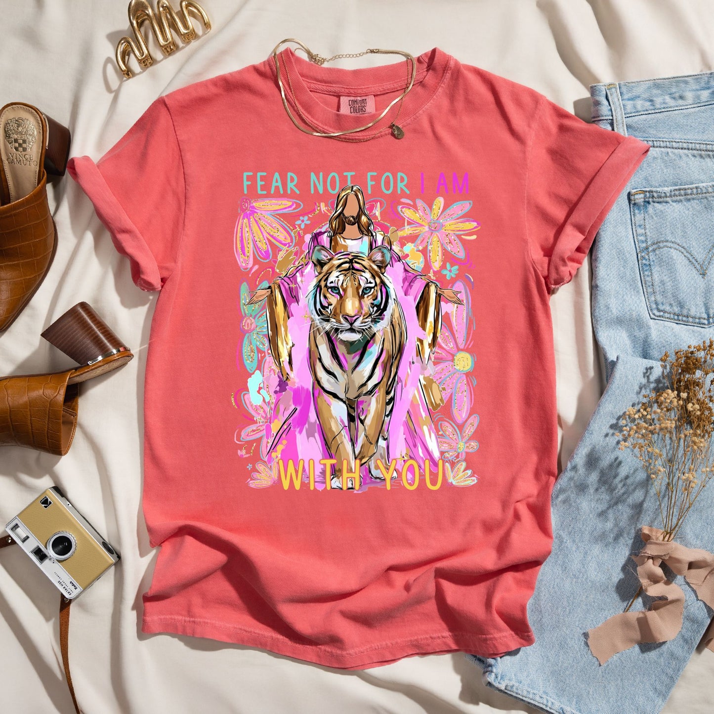 Fear Not For I Am With You - Faith Tee