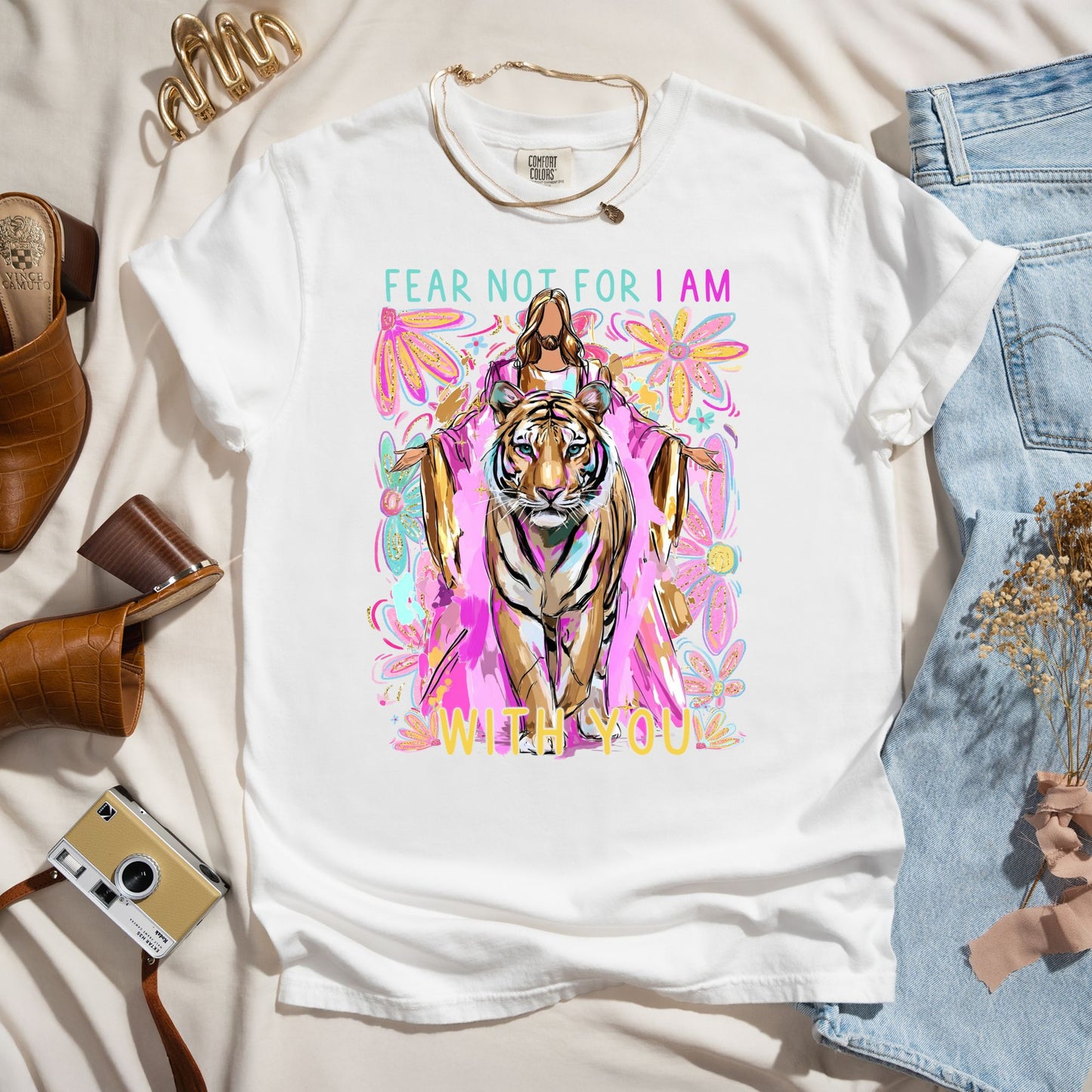 Fear Not For I Am With You - Faith Tee
