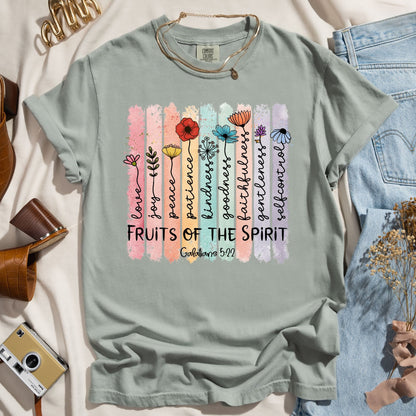 Fruits of the Spirit Shirt - Galatians 5:22 Christian Tee