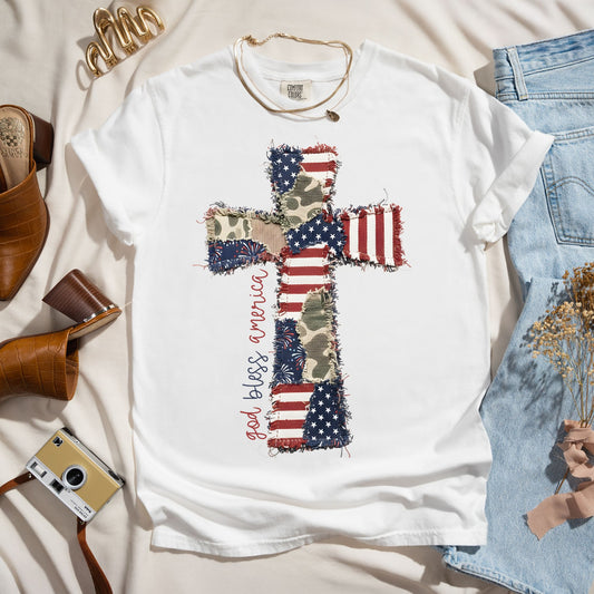 God Bless America - Luxury Tee