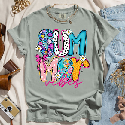 Summer Vibes - Vibrant Luxury Tee