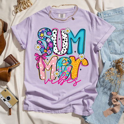 Summer Vibes - Vibrant Luxury Tee