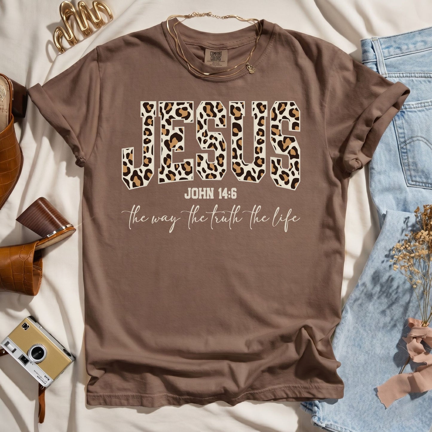 John 4:16 - Leopard Faith Tee