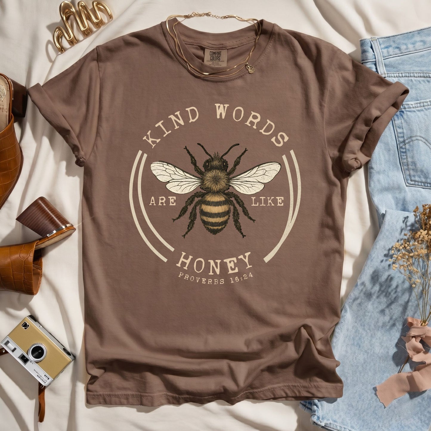 Kind Words Are Like Honey - Faith Tee
