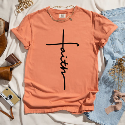 Stand Tall in Your Faith - Luxury Tee