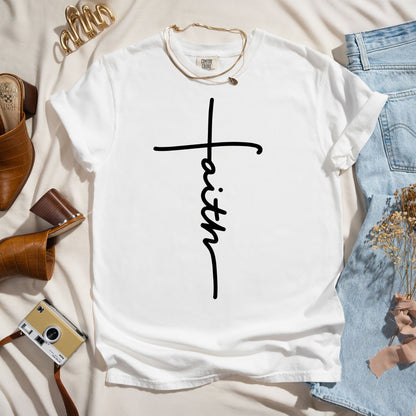 Stand Tall in Your Faith - Luxury Tee
