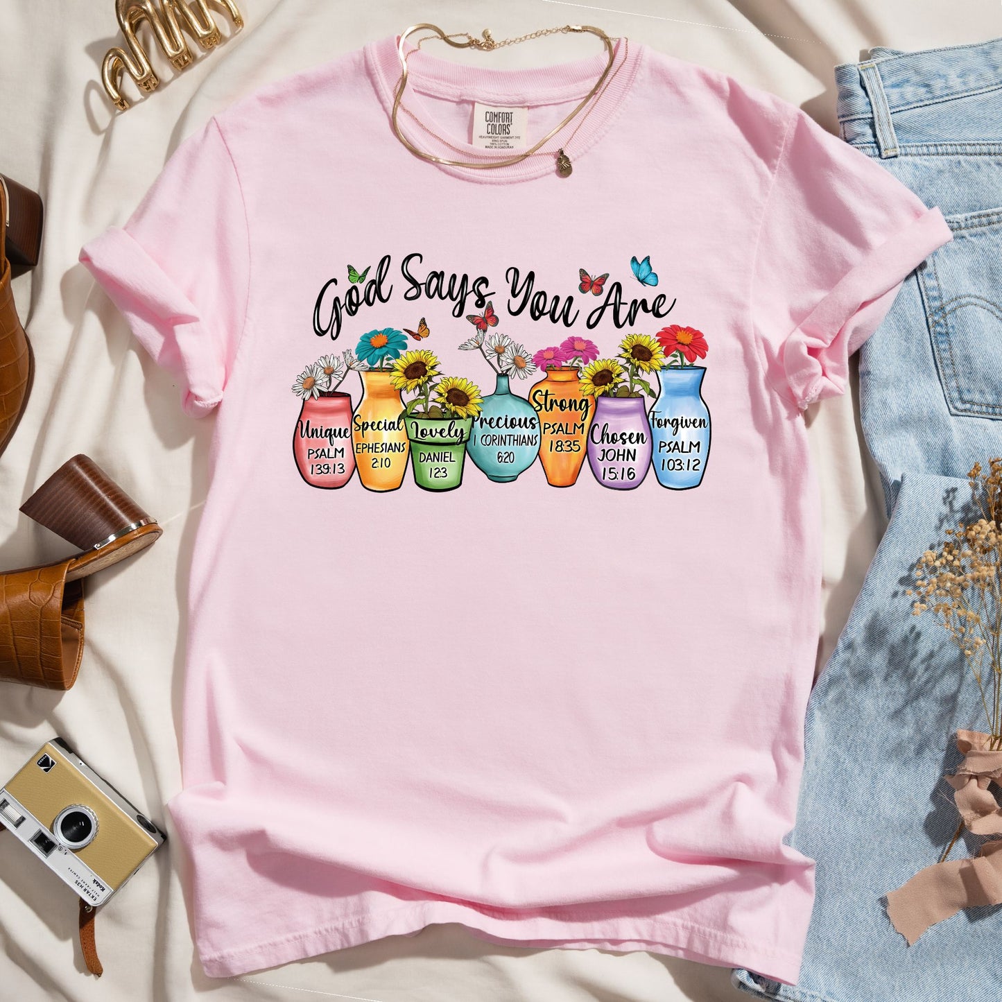 God Says You Are - Faith Tee