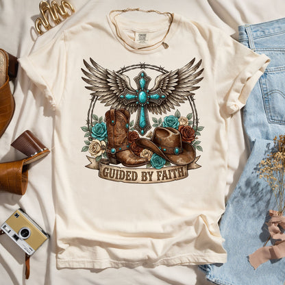 Saved By Faith - Luxury Tee