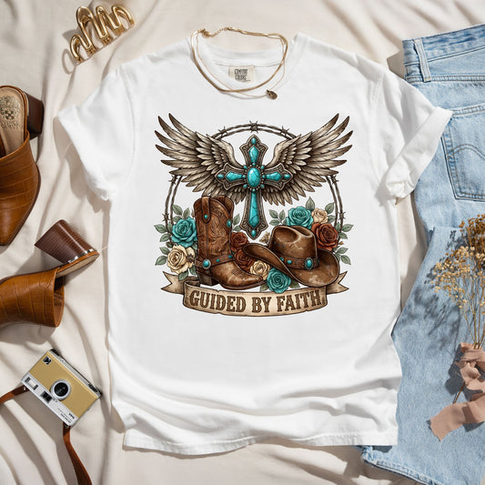 Saved By Faith - Luxury Tee