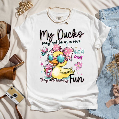 My Ducks May Not Be In A Row