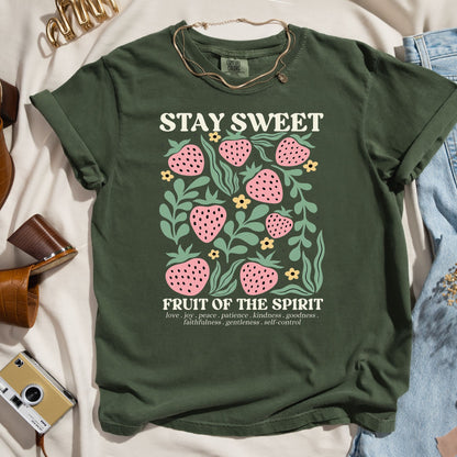 Stay Sweet - Fruit Of The Spirit Faith Tee