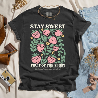Stay Sweet - Fruit Of The Spirit Faith Tee