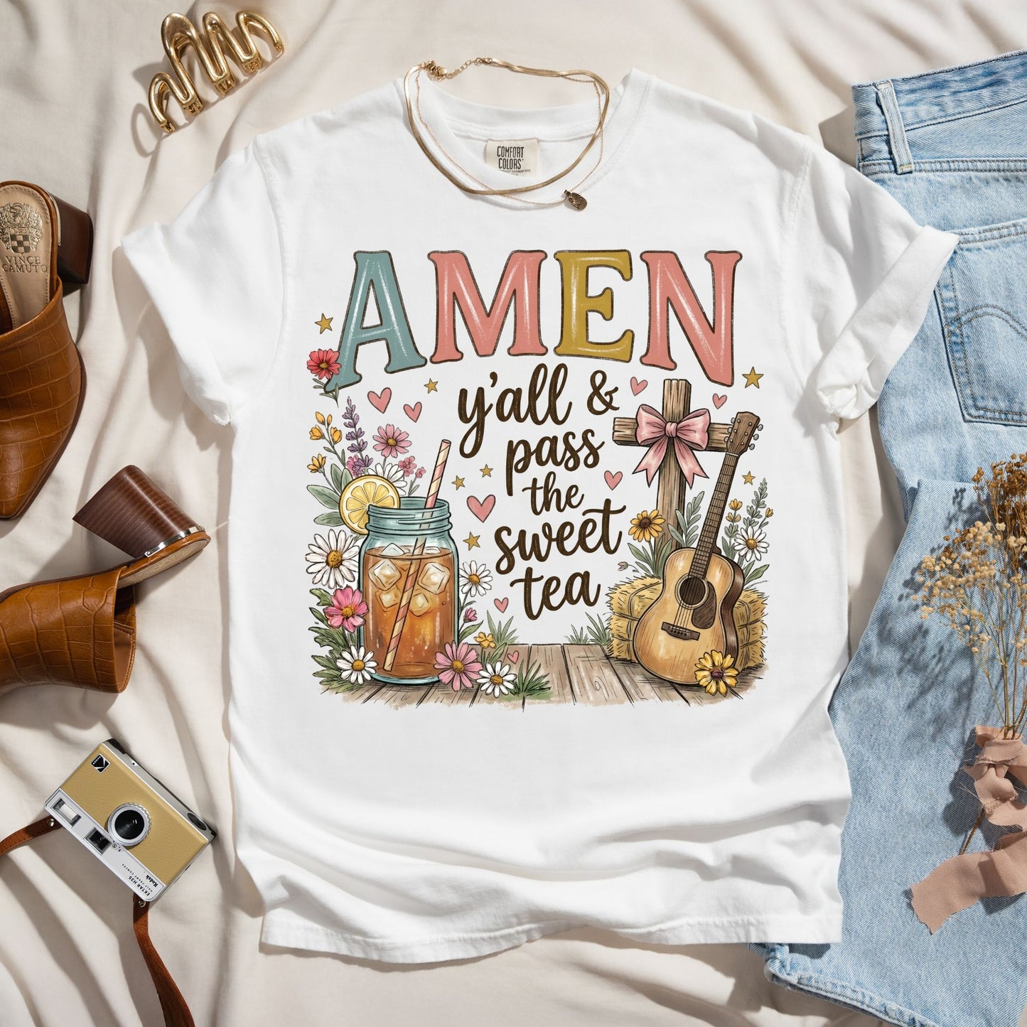 Amen Y'all And Pass The Sweet Tea
