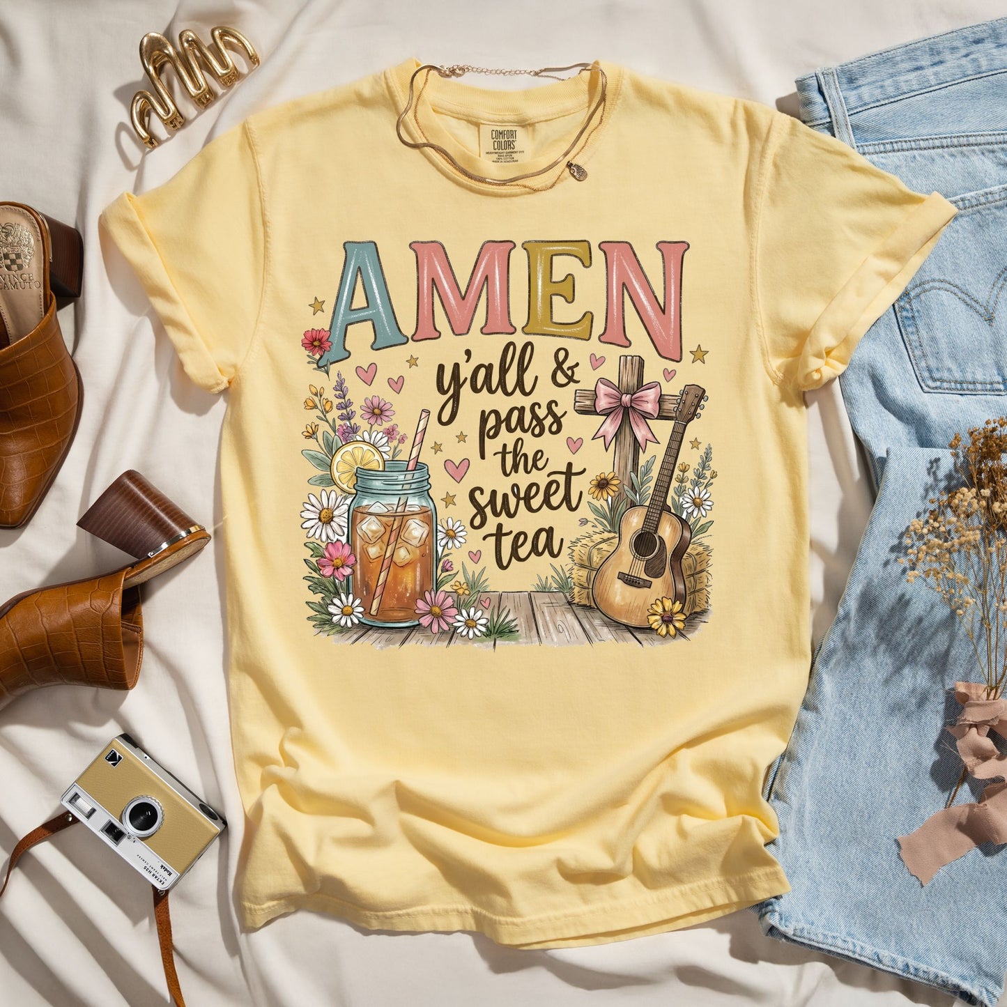 Amen Y'all And Pass The Sweet Tea