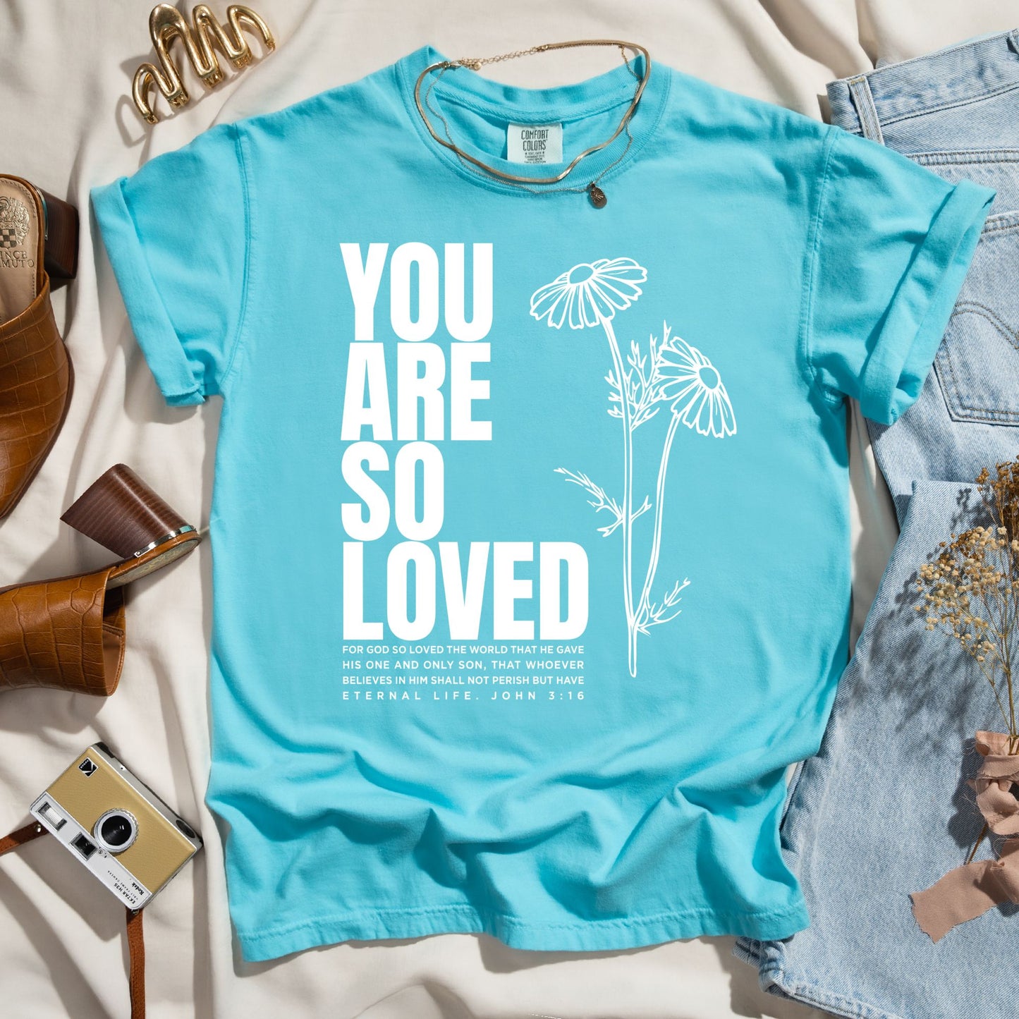 You Are So Loved - John 3:16 Faith Tee