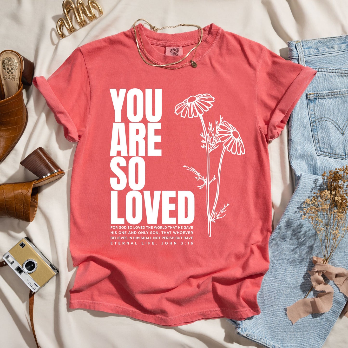 You Are So Loved - John 3:16 Faith Tee