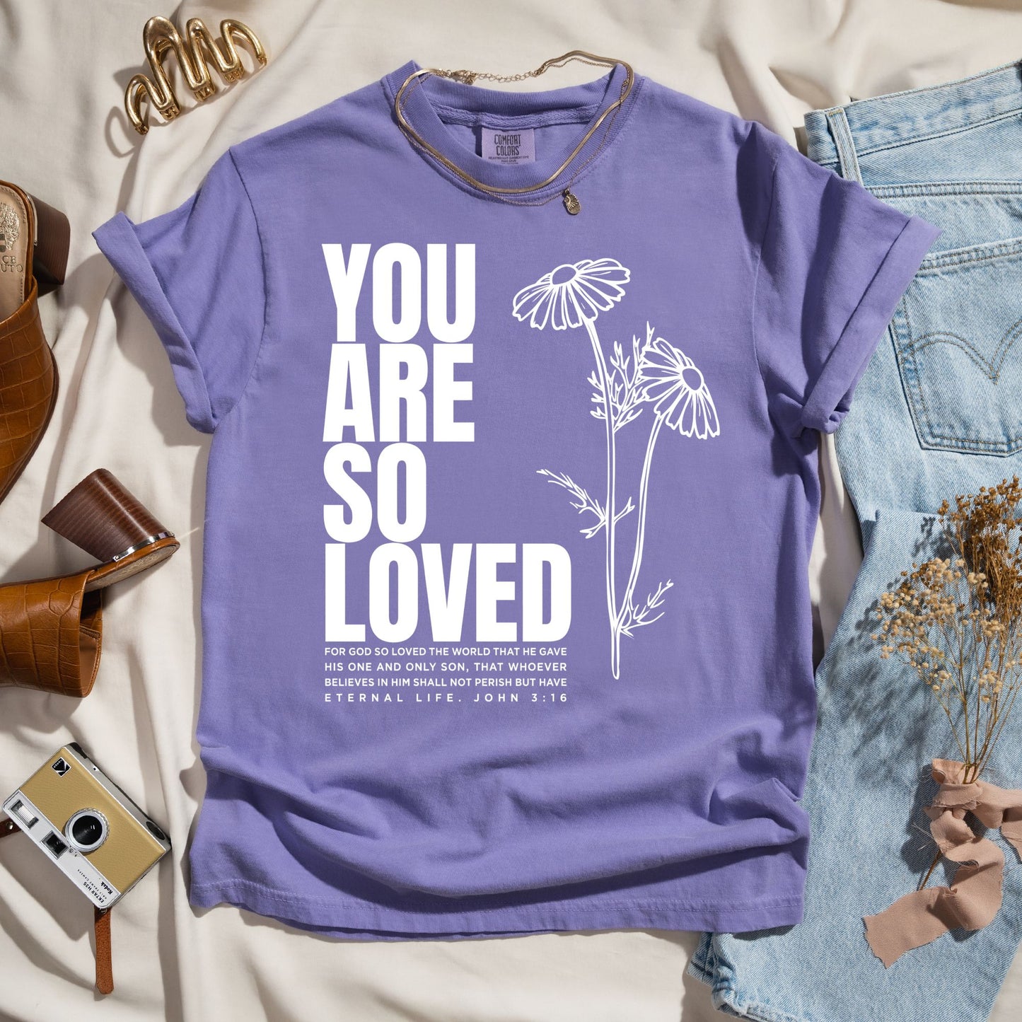 You Are So Loved - John 3:16 Faith Tee