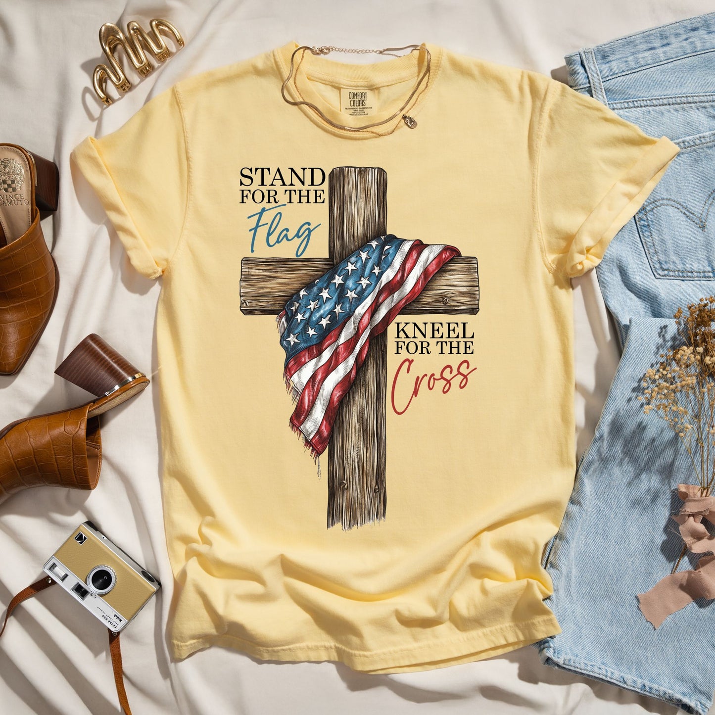 Stand For The Flag - Kneel For The Cross