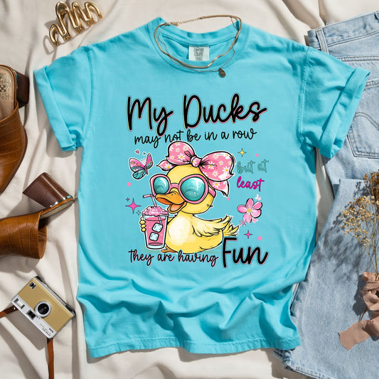 My Ducks May Not Be In A Row