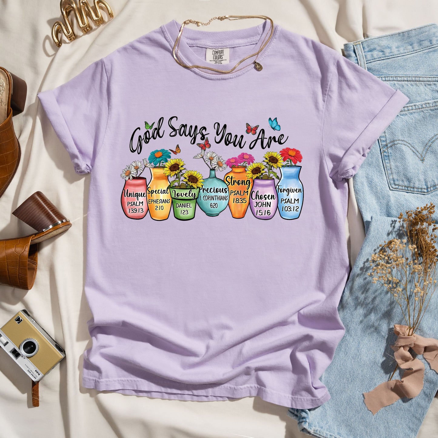 God Says You Are - Faith Tee