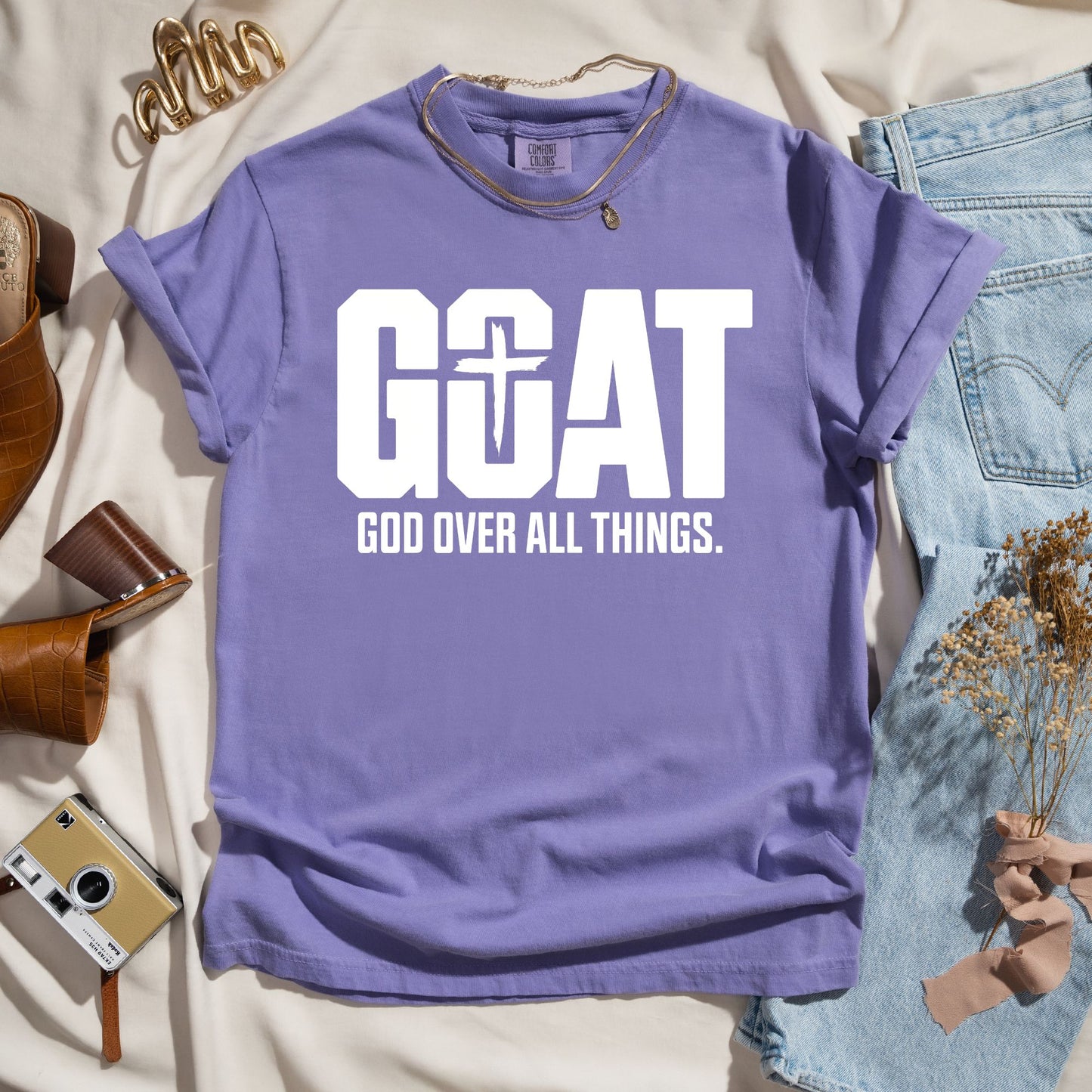 God Over All Things - Faith Tee